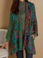 Load image into Gallery viewer, 2020 new printed cardigan shirt jacket
