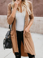 Load image into Gallery viewer, Button Sweater Long Sleeve Cardigan
