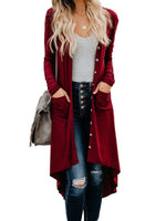 Load image into Gallery viewer, Button Sweater Long Sleeve Cardigan
